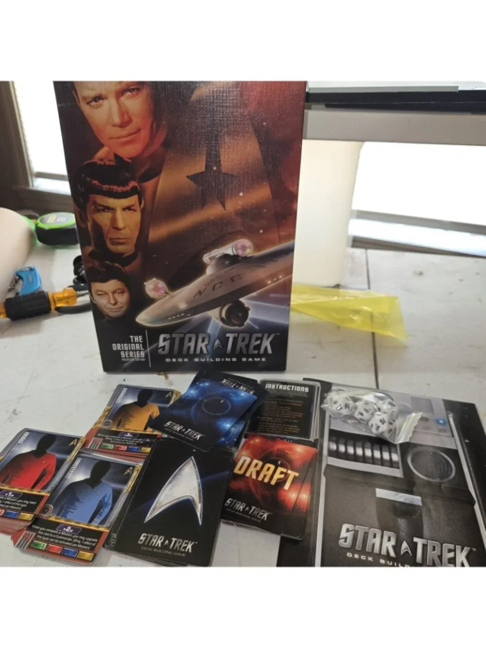 Star Trek Deck Building Game Original Series Bandai 2012 COMPLETE VGC